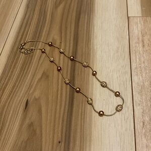 Bronze beaded Necklace